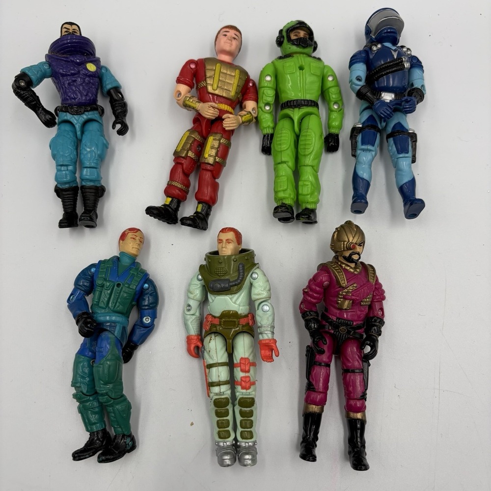Vintage G.I. Joe Star Brigade‎ Lot PREDACON Cobra Commander Payload Black Star